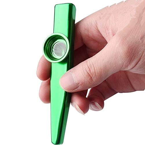 Kazoo en métal et diaphragme à 20 membranes, kazoo en alliage d’aluminium avec boîte cadeau vintage, lot d’instruments… - Les Beatles, Paul McCartney, John Lennon, RIngo Starr, George Harrison Kazoo en métal et diaphragme à 20 membranes, kazoo en alliage d'aluminium avec boîte cadeau vintage, lot d'instruments… – Image 5