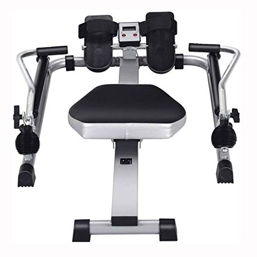 Image of Foldable Rowing Machines Rowing Machine for House Use Foldable Indoor Hydraulic Rowing Machine Exercise Multifunctional Rowing for Men Women and Children