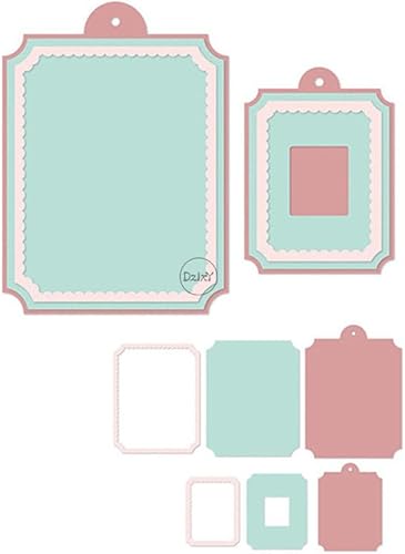 Miniatura 8 de DzIxY Juego de troqueles de corte de metal para hacer tarjetas, juegos de troqueles de papel para álbumes de fotos, álbumes de recortes,