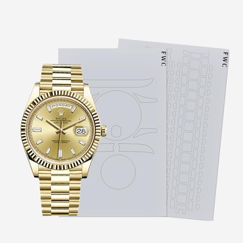 Amazon.co.jp: FWC腕時計カバー保護フィルム、ロレックスROLEX DAYDATE