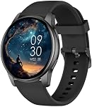 Smart Watch for Men Women, 1.38'' Smart Watches (Answer/Make Call), Fitness Tracker with Heart Rate/Sleep Monitor, IP68 Waterproof Activity Tracker, Pedometer for Android iOS(Black)