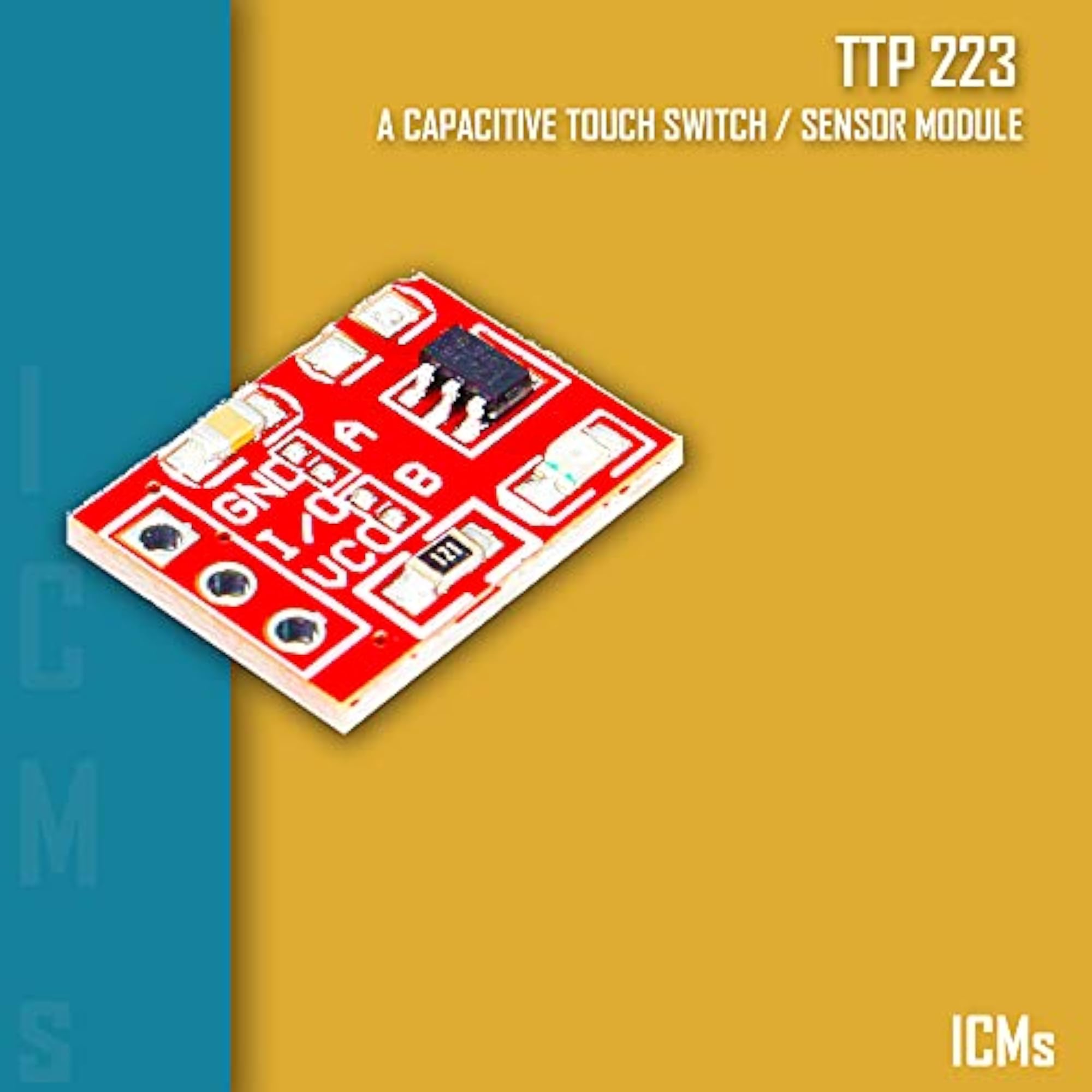 TTP223 Capacitive Touch Sensor for Portable Electronics