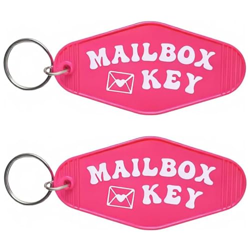 Image of MailBox Keychain Bulk Mail Box Key Ring 2 Pack