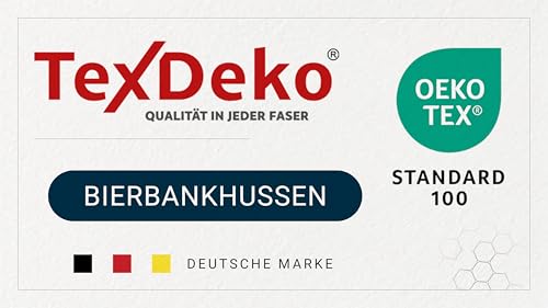 TexDeko® Tischdecke für Bierzeltgarnitur universell 250x100 cm Bordeaux – Ansicht 5
