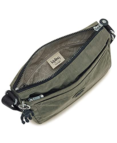 Kipling Bolsa tiracolo feminina Sebastian, Musgo verde, 9