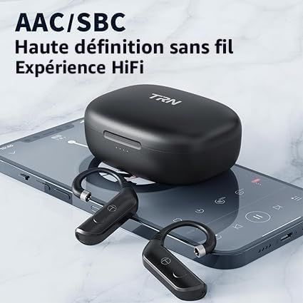 Fanmusic TRN BT20 Pro True Wireless Bluetooth 5.3 Casque-Module, connecteurs remplaçables (casque non inclus) (2 pôles, 0,78 mm)