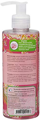 Orgânica Puro Vegetal Framboesa E Orquídea Sabonete Líquido 250 Ml, Organica
