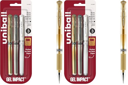 uni-ball Signo Metallic Gel Pens