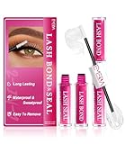 EMEDA Lash Cluster Glue, Clear Lash Bond and Seal Glue for Eyelash Clusters, Waterproof Strong Hold 72H...