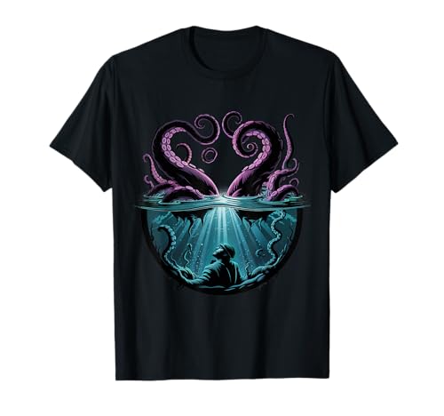 Octopus Kraken Pirate Mariner's Final Vision T-Shirt