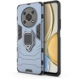 HONLEN Custodia Compatibile con HONOR Magic4 Lite 5G Case, (6.81" Inches) [Antiurto][Antiscivolo] con Supporto in Metallo Rotante a 360° Armatura Protezione Cover