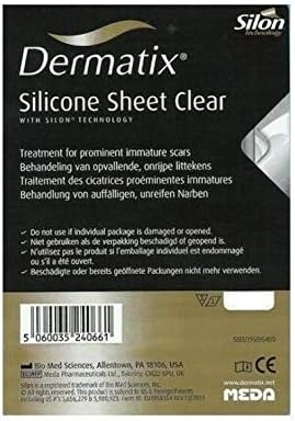 Dermatix Silicone Clear Sheet, 30 x 20 cm
