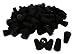 GSC International RS-00-2 Rubber Stoppers, Size 00, Drilled 2-Holes (1-Pound Pack),Black