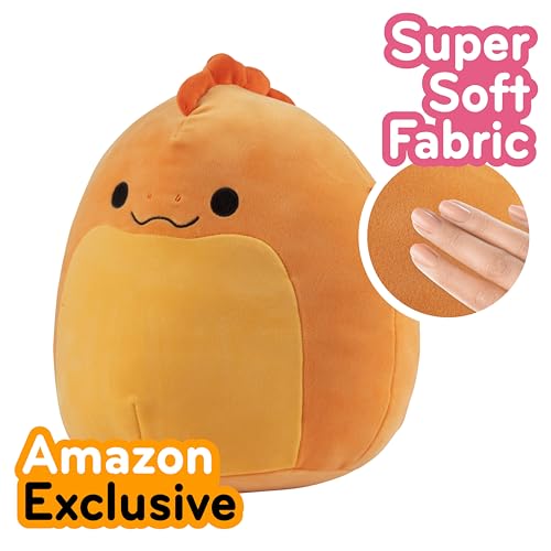 Image of Squishmallows 10-Inch Onel Orange Snake EEL Jazwares Plush