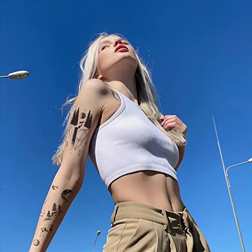 36 Sheets Temporary Tattoos Stickers, Semi Permanent Tattoos, Tattoos Stickers，Fake Tattoos Stickers For Women Or Kids (Temporary Tattoos) #TOP1