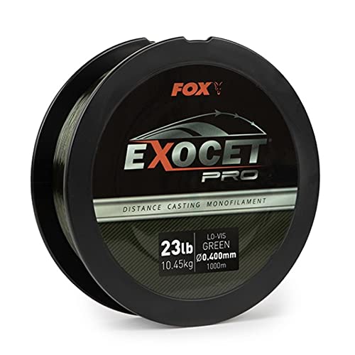 Monofilament carpe Fox Exocet Pro 1000m contre les risques de casse sur les herbiers
