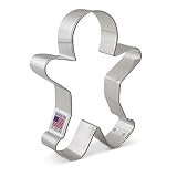 Ann Clark Large Gingerbread Man Cookie Cutter, 5-1/4" Made in USA