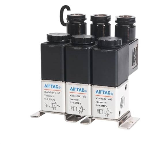 Électrovanne de fluide 3V106A6F à vanne intégrée distributeur 6 positions - 2