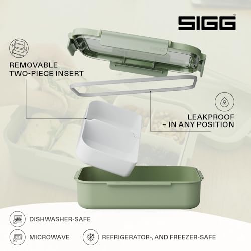 Boîte à déjeuner SIGG Nimo L Eco Green de 1L en vert