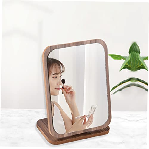 Espejo de maquillaje Happyyami con base antideslizante miniatura 5