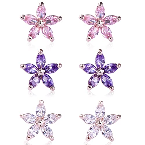 Earrings Holy Stud Earrings for Girls/Women, Sliver Gold Wedding Earrings for Bridesmaids