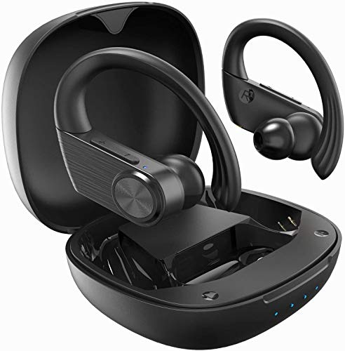 Auriculares inalámbricos Sport, Bluetooth 5.0 Auriculares (negro) Cover