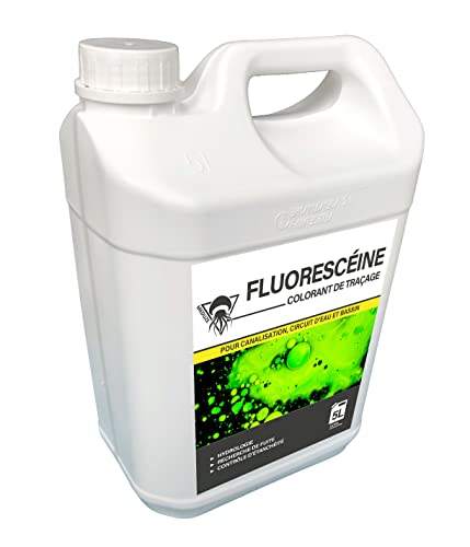 Traceur fluorescéine ultra concentré Méduze 5L avec son bouchon doseur