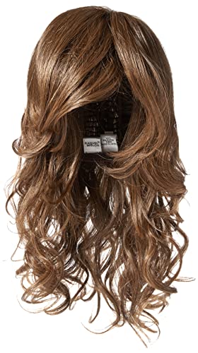 Raquel Welch Always Long Layered Comfort Cap Wig by Hairuwear, Large Cap Size, RL6/8 Dark Chocolate