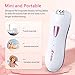 Epilator, Smooth Glide Epilator for Women Face, Rechargeable Epilator for Women, Facial Epilator, Hair Remover Smooth Glide Epilator for Women Face Facial Bikini Hair Removal Cordless Razor Epilators