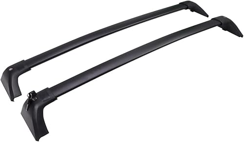 Miniatura 3 de Barras transversales para Toyota Highlander XLE  XSE Limited  Platinum 2020 2021 2022 2023 Portaequipajes de carga negros modelos con rieles de