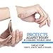 Athletic Sports Tape (White) 45ft | Strong Easy Tear |Perfect for Bats/Lacrosse/Hockey Sticks/Climbers and Boxing (3 Pack)