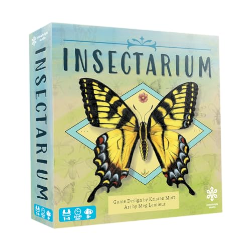 Insectarium | 1-4 Player Cozy Board Game | Family Strategy