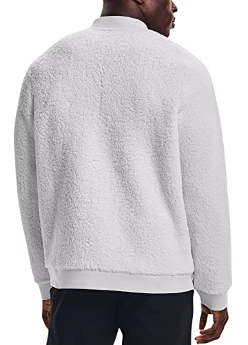 Under Armour Men's UA Sherpa Bomber Full Zip Jacket (Medium, Halo Gray/Black - 014)2
