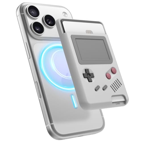 elago W5 Porte Cartes Magnétique 2 Cartes Compatible avec MagSafe et iPhone 17/16/15/14/13/12 Séries - Portefeuille pour Téléphone, Silicone Longue Durée, Protection Contre Rayures et Dommages (Gris)