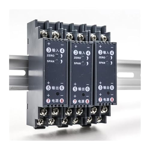 KVEIYIIC 25,4 x 108 x 47 mm 1 Pieza potenciómetro señal transmisor Aislado señal Resistencia transmisor(0-1Kohm to 0-10V)