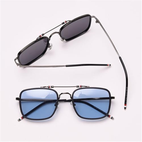 ZIUTNSAV-Polarized Sunglasses Men Metal Vintage Punk Glasses Women Sun Glasses Women UV400 Eyeglasses Shades2
