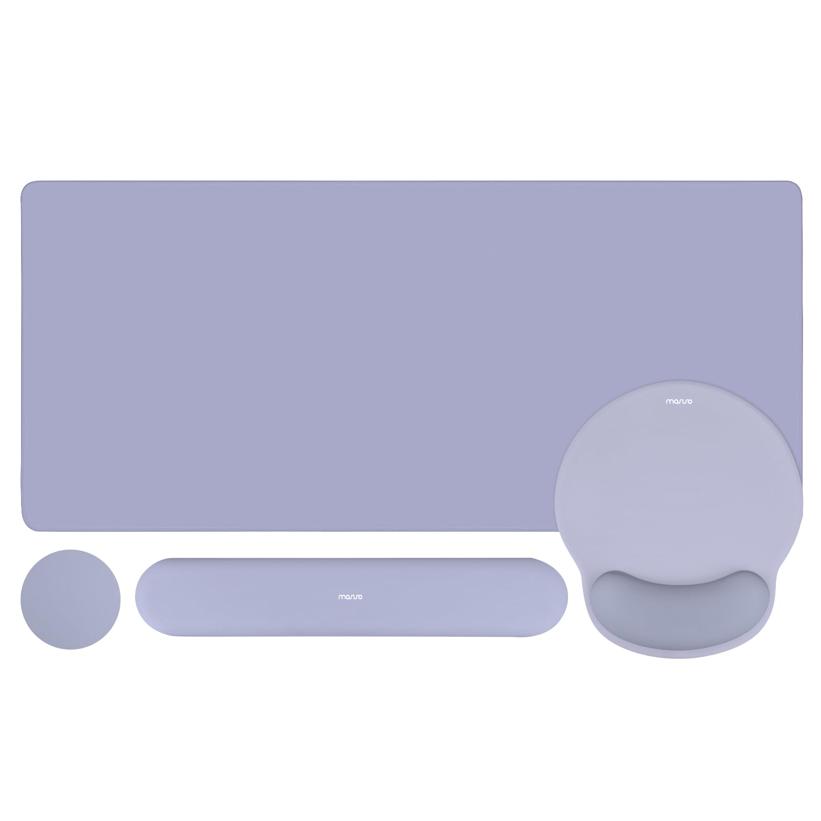 MOSISO Wrist Rest for Keyboard Mouse Pad Set