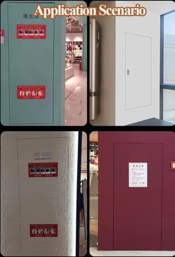 Panel de acceso de aluminio elegante con diseño enrasado para hoteles y proyectos de lujo 4
