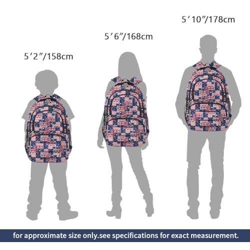 Image of rickyh style School Backpack Travel Bag for Men & Women Lightweight College