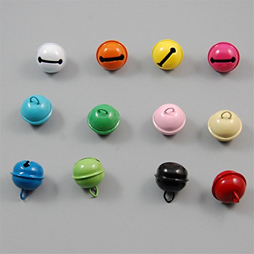 20Pcs Green Metal Jingle Bell Christmas Festival Wedding Decoration Assorted Loose Beads Diy Pet Pendants Crafts,22Mm #TOP5