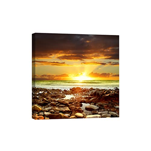 Tableau nature DCL353-1 phosphorescent 80x80 cm pour salon