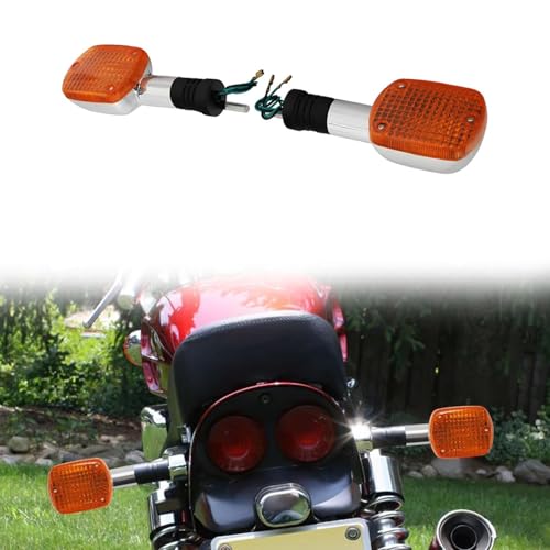 Clignotant de moto pour CA250 boîtier étanche antichoc orange