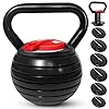 Yes4All Adjustable Kettlebell, Kettle Grip, Kettlebell Handle, Convert to Kettlebells Weight Set
