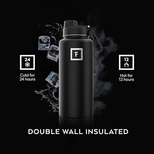 Iron Flask 32oz Aurora Insulated Water Bottle with Triple Lids — view 4