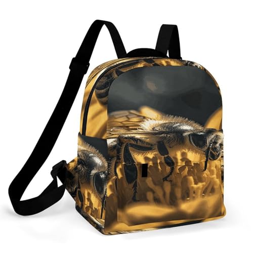 Mochila impermeable Serious Bee tela Oxford para proteger laptop de golpes
