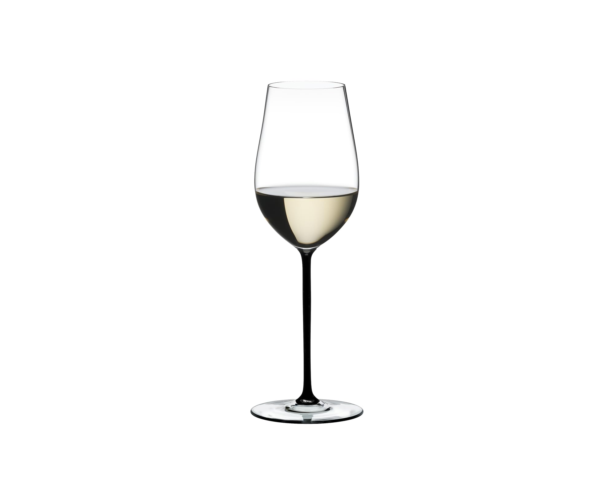 RIEDEL FATTO A MANO BY Riesling/Zinfandel - Schwarz - Einzelpackung, Weinglas, Kristallglas, Spülmaschinenfest - 4900/15B