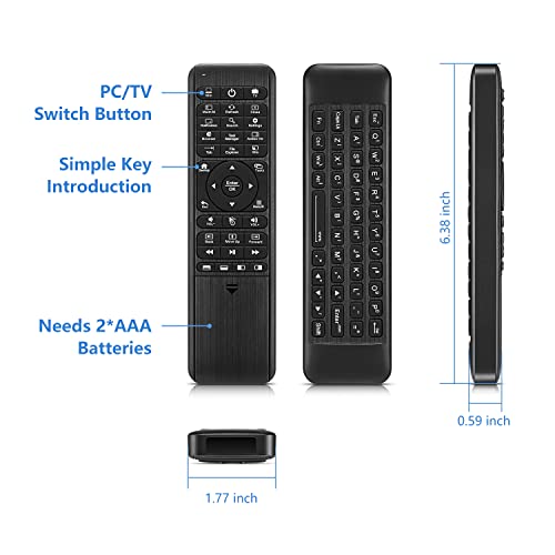 Pepper Jobs PJ-W10-GYRO Gyro Air Tv Remote thumb #4