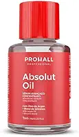Hair Oil Prohall Absolut Oil - Sérum Reparador de Pontas Concentrado, Brilho Intenso e Maciez, 7ml