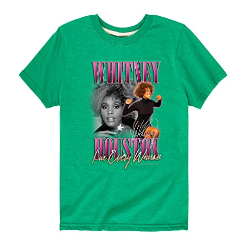 HYBRID APPAREL - Whitney Houston - Every Woman - Toddler and Youth Short Sleeve Graphic T-Shirt