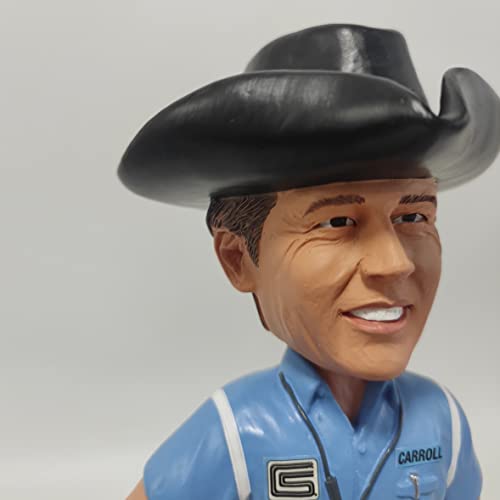 Carroll Shelby 24 Hour Lemans Bobblehead - Limited Edition - Only 1965 Pieces - Each Individually Numbered In Original Box - 8 Inches Tall - Officially Licensed Shelby Product, Orange #TOP3